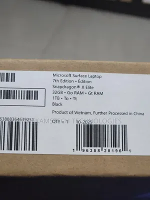 New Microsoft Surface Laptop 7 32GB Qualcomm Snapdragon X Elite SSD 1T