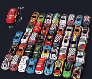 20Pcs Mini Car Toy With Storage Box