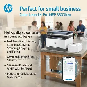 HP Laserjet MFP Pro Colour 3303fdw Printer