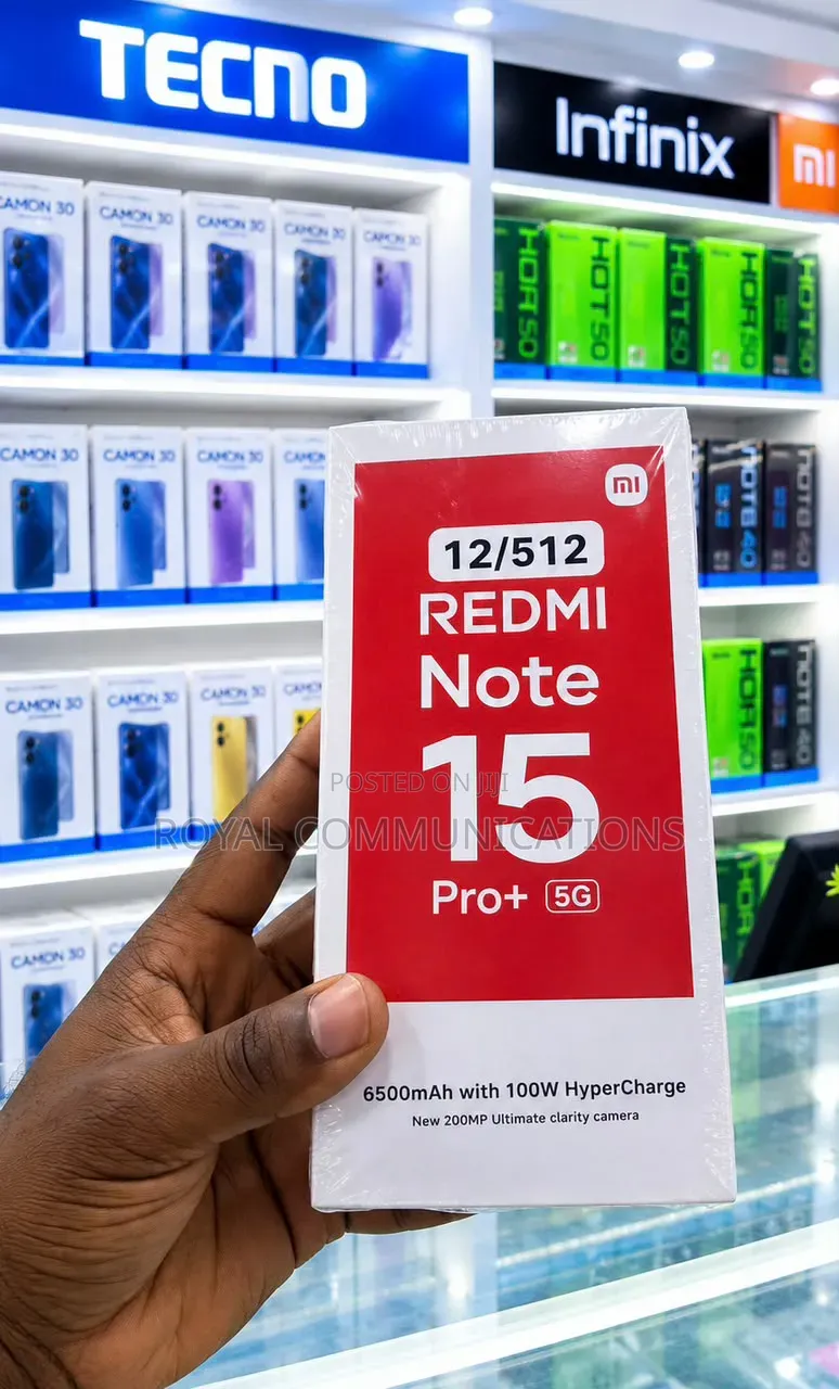 New Xiaomi Redmi Note 15 Pro+ 512 GB