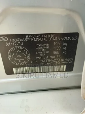 Hyundai Sonata 2012 Silver
