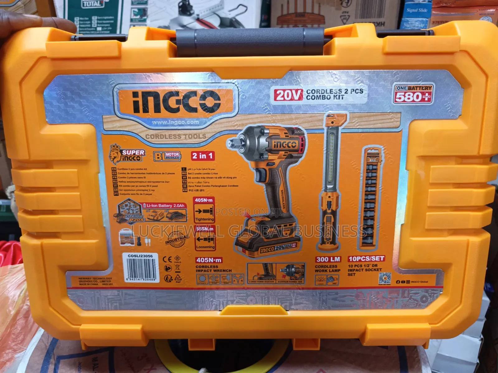 Cordless 2pcs Combo Kit 20v