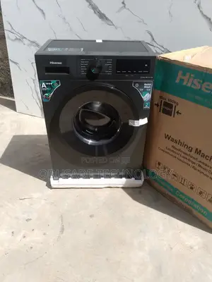 Automatic Hisense Front Load Washer With 6kg Capacity