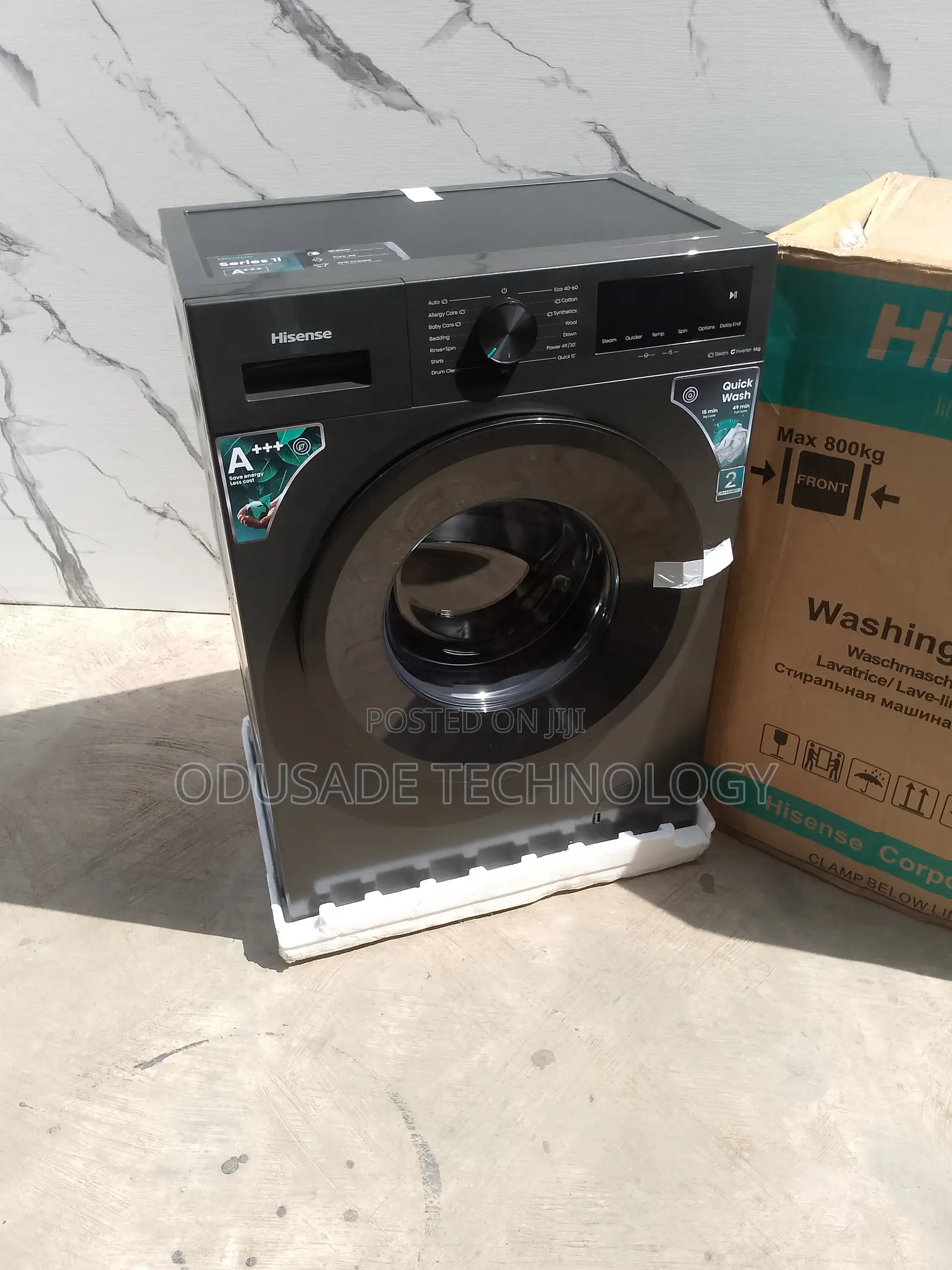 6kg Hisense Front Loading Inverter Washer