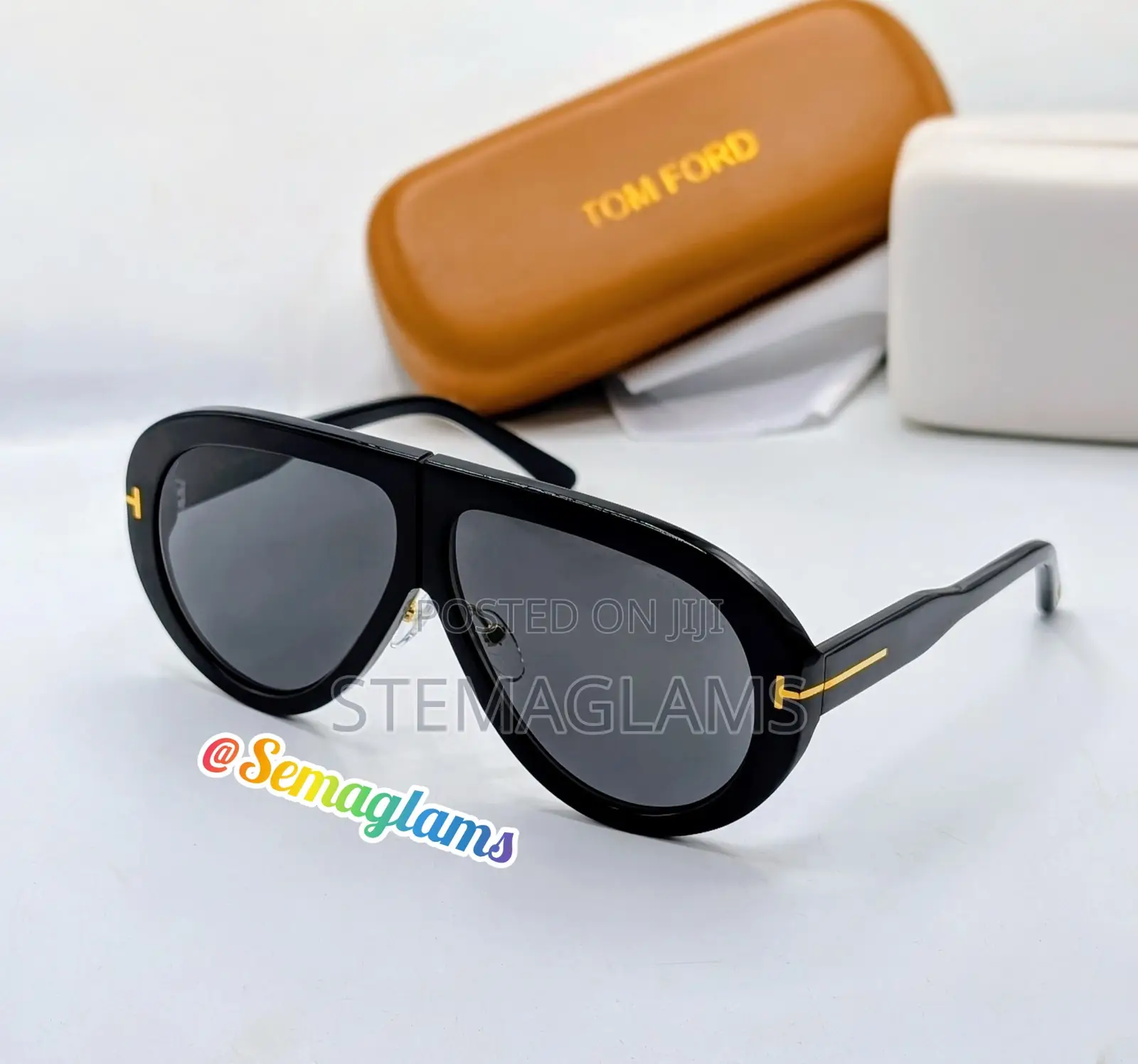 Oversized Glasses for Women & Men Frame Rectangular Eyewear.