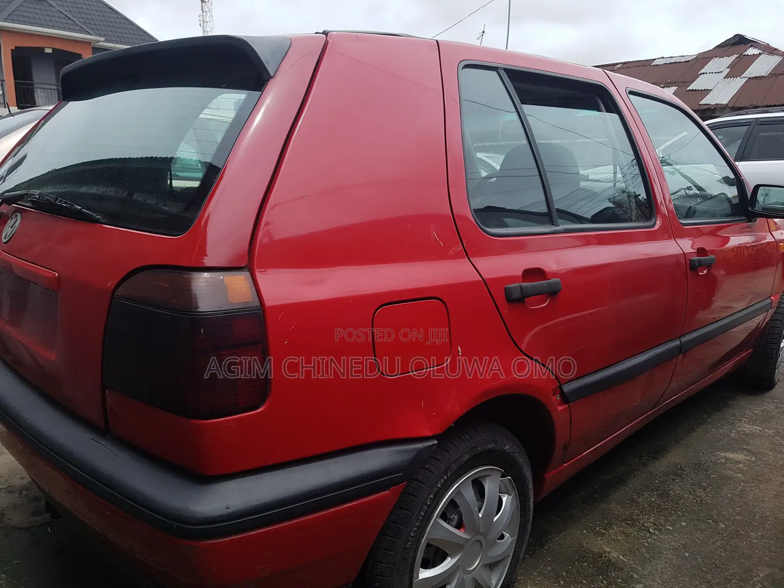 Volkswagen Golf 2003 Red