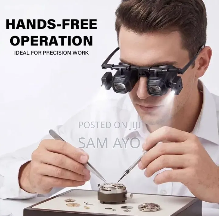 High Magnification 24X Head-Mounted Glasses