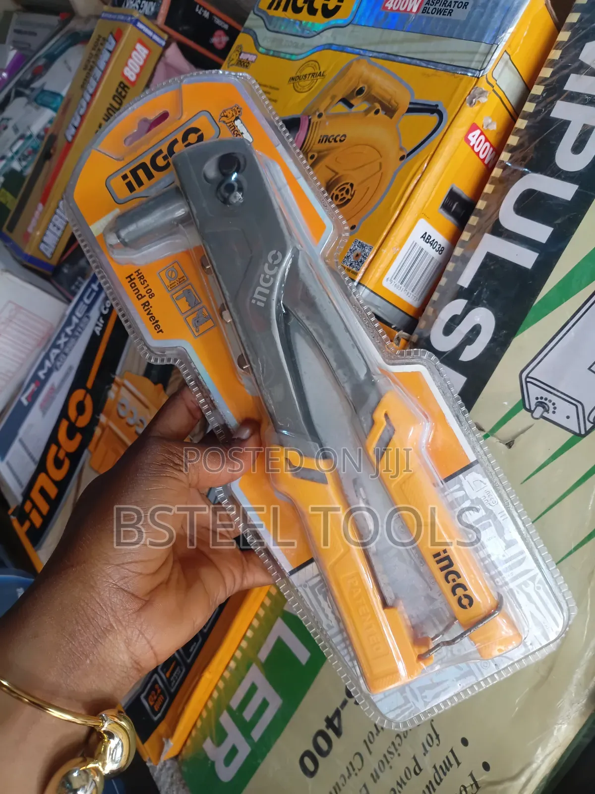 INGCO 10.5 Hand Riveter – Riveting Tool