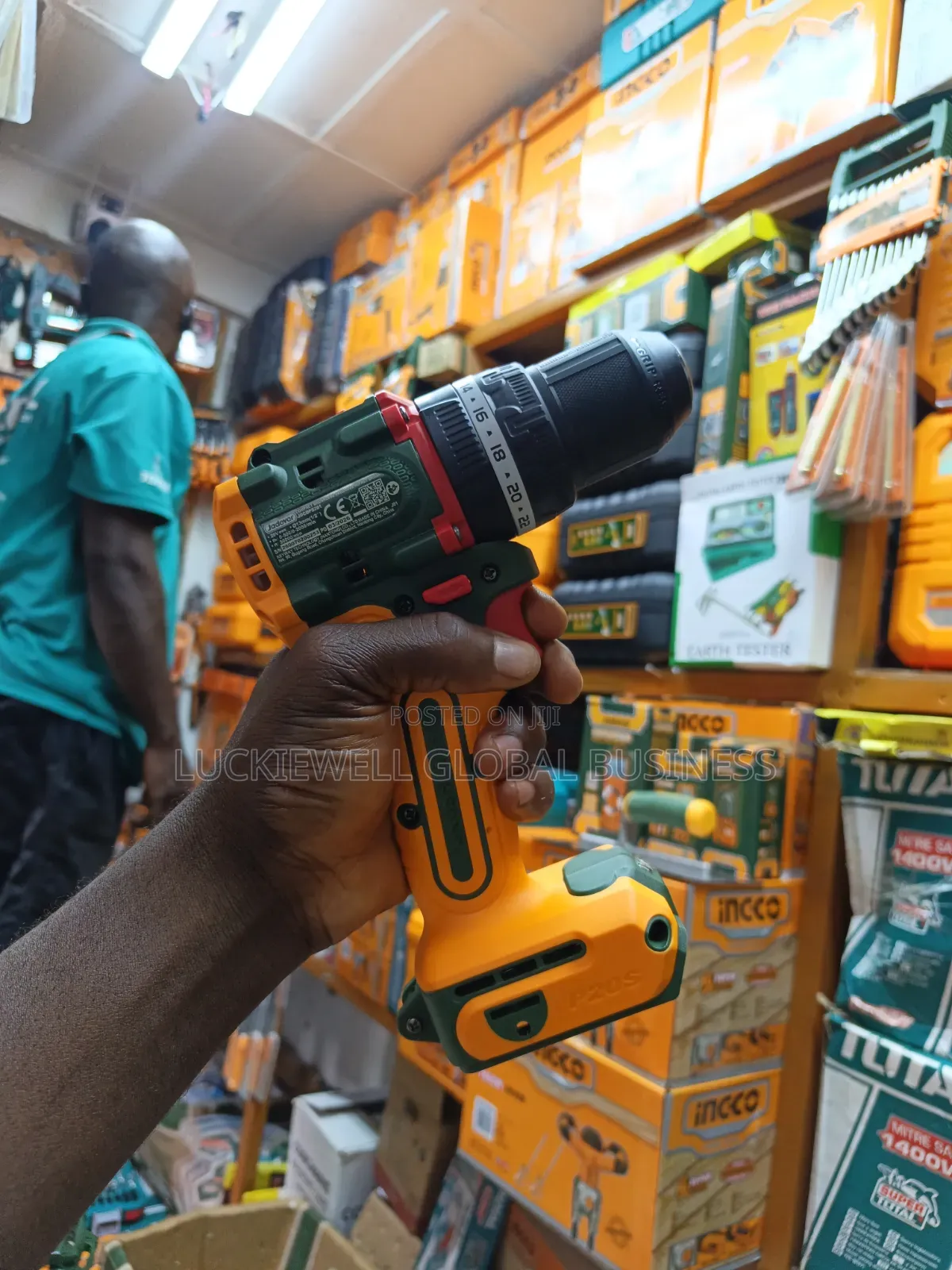 Compact Brushless Impact Drill Jadever