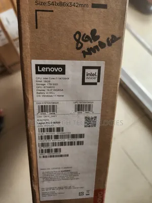 New Laptop Lenovo Legion 5 16GB Intel Core i7 SSD 1T