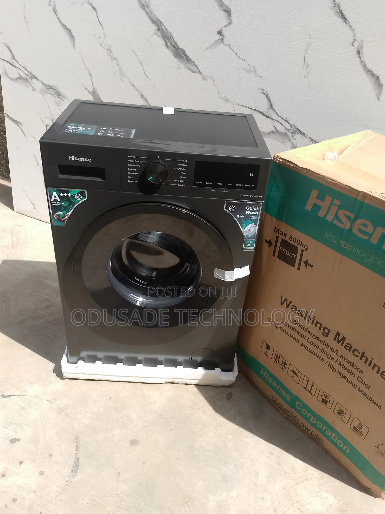 6kg Hisense Inverter Front Loader Washer