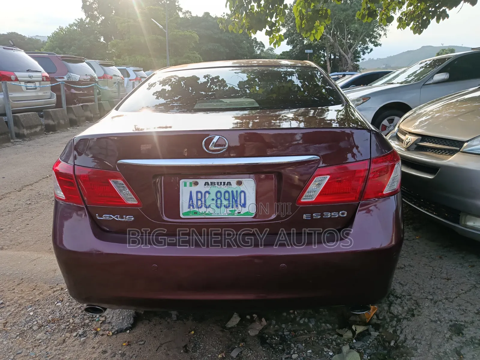 Lexus ES 350 2010 Maroon