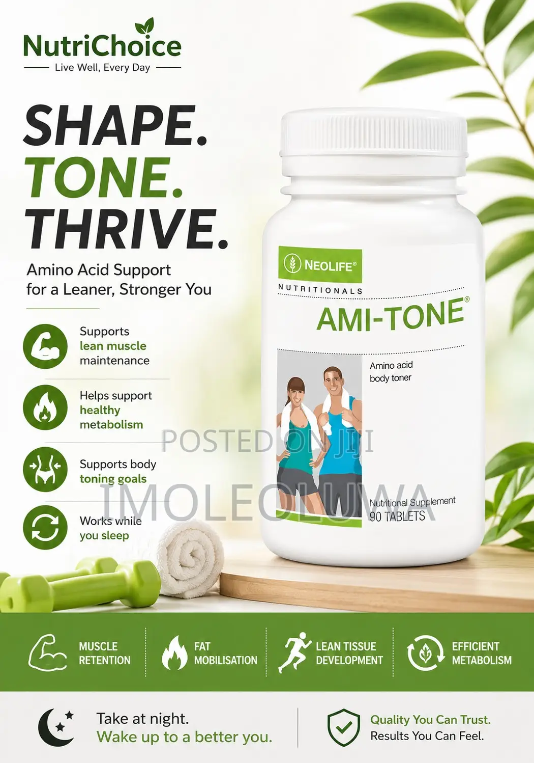 Ami-Tone - 90 Tablets (Single)