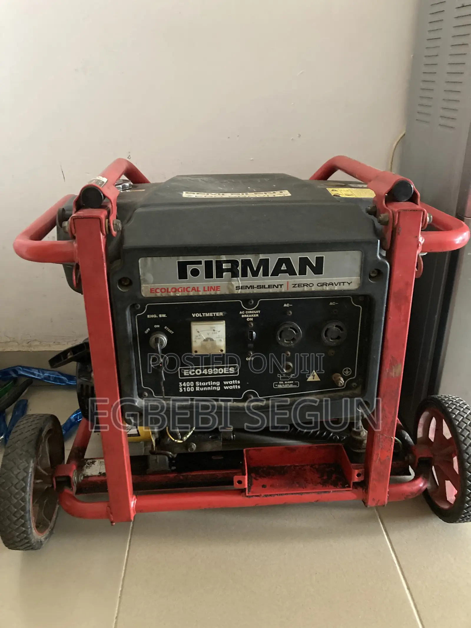 Fireman 3.4 KVA Generator