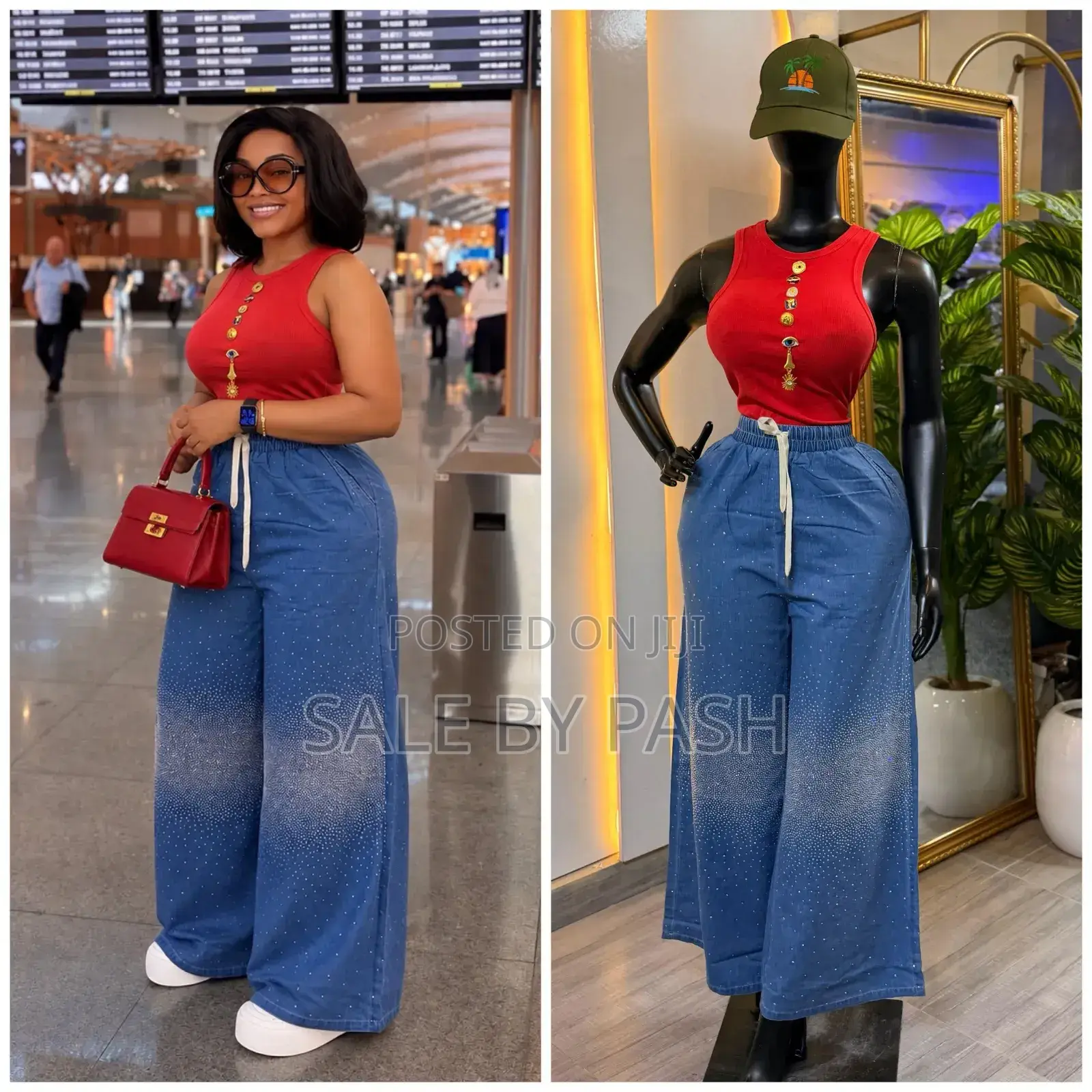 Stylish Stonef Wide Leg Pant