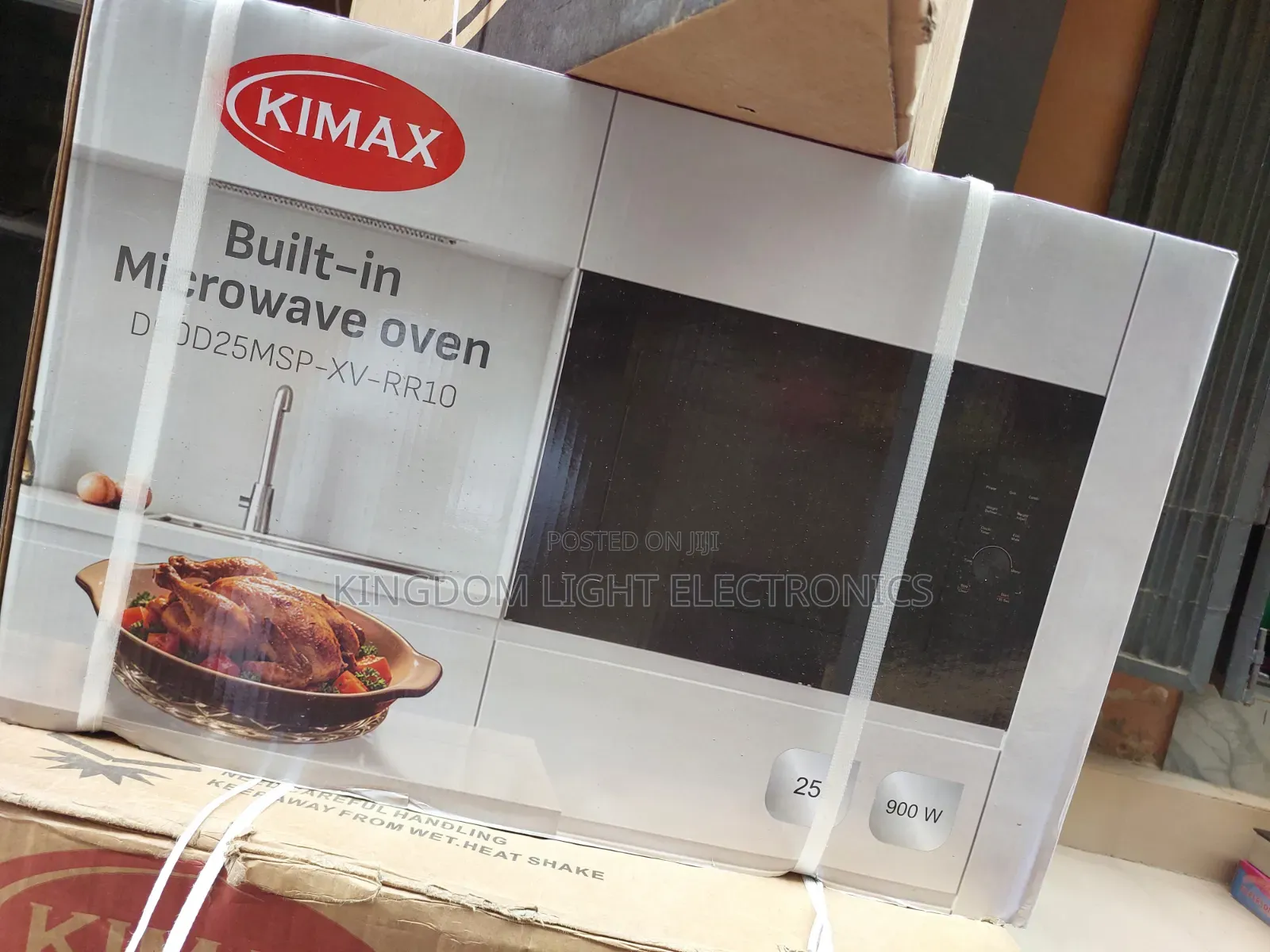 Kimax Luxury Mirror Inbuilt 25liters Microwave Oven Soft Touch Control