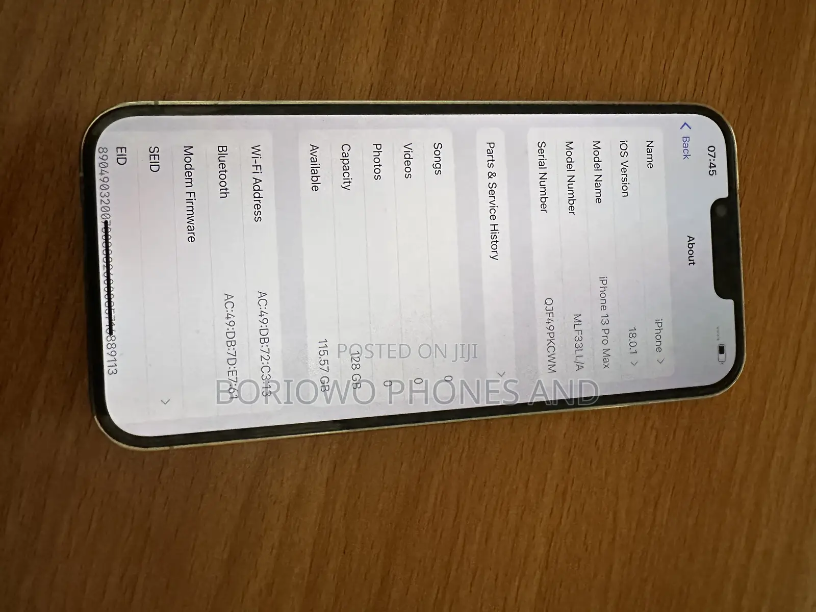 Apple iPhone 13 Pro Max 128 GB Gold