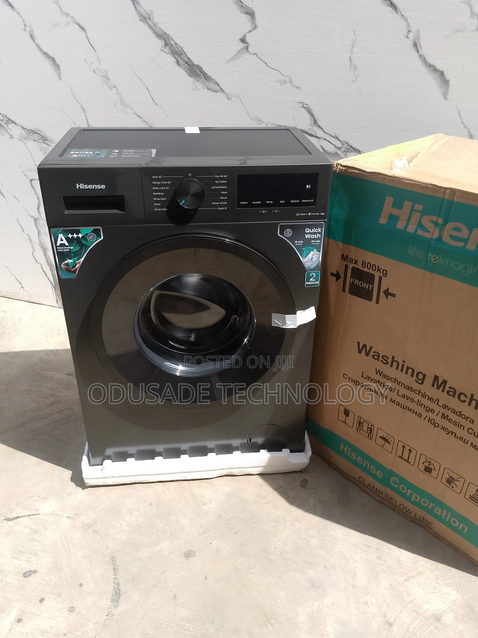 Hisense 6kg Front Loader for Everyday Washing