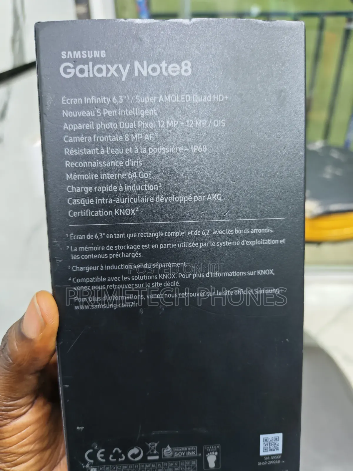 New Samsung Galaxy Note 8 64 GB Black