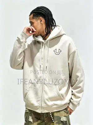 True Religion Pull Over Hoodie