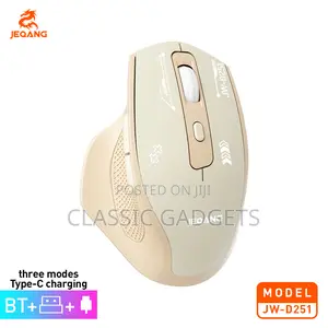 Jeqang Jw D251Tri-Mode 2.4G BT Wireless Gaming Mouse