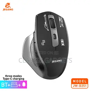 Jeqang Jw D251Tri-Mode 2.4G BT Wireless Gaming Mouse
