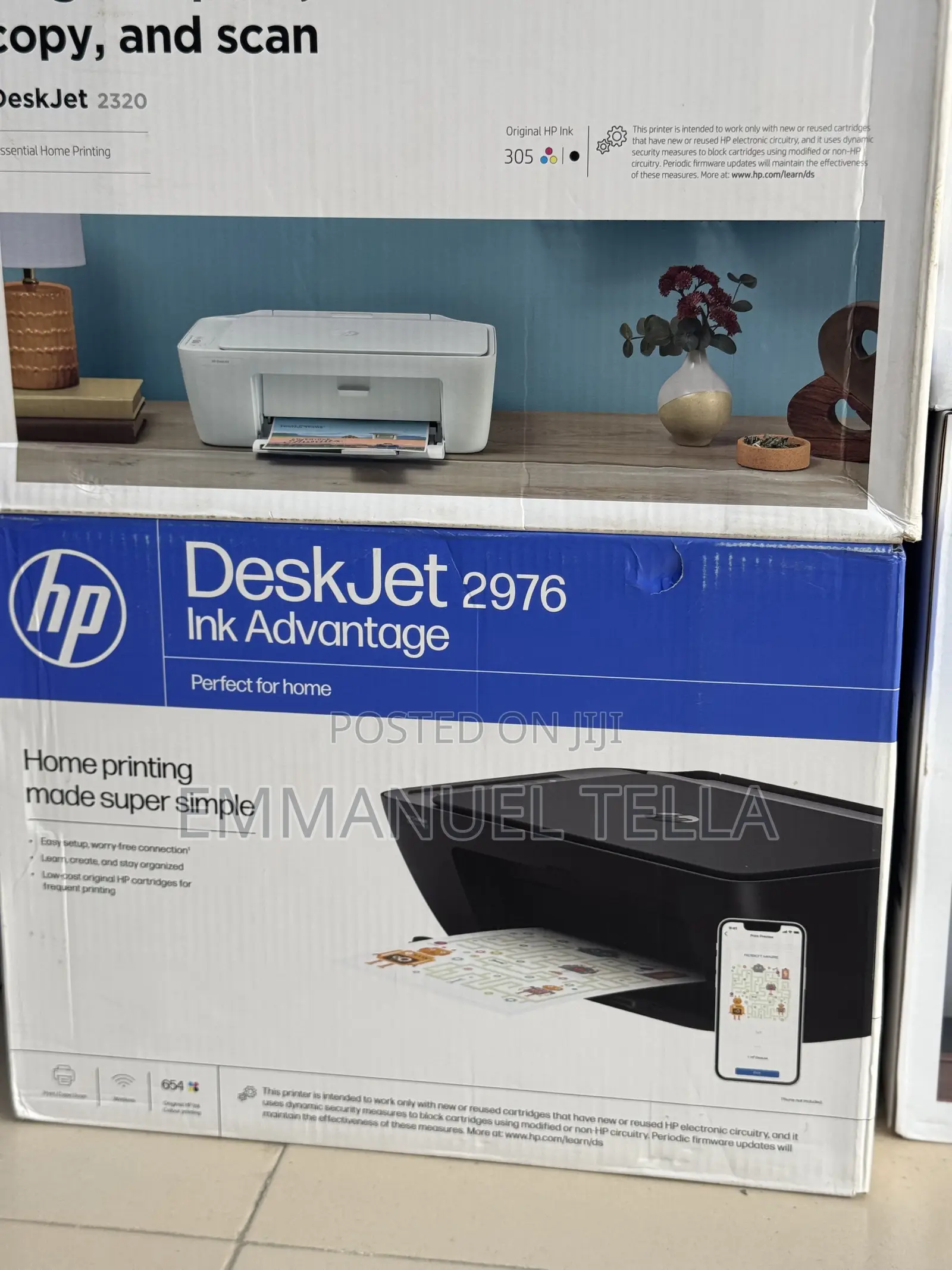 HP Deskjet 2976 Ink Advantage Printer