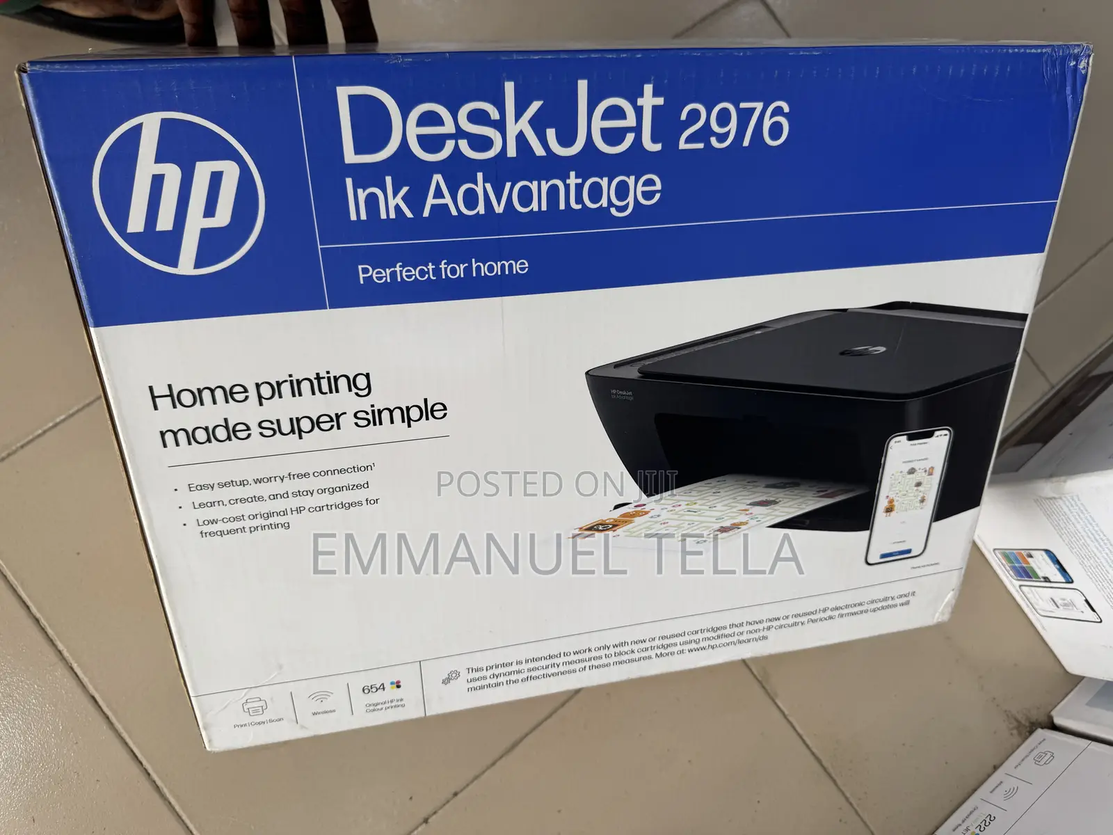HP Deskjet 2976 Ink Advantage Printer