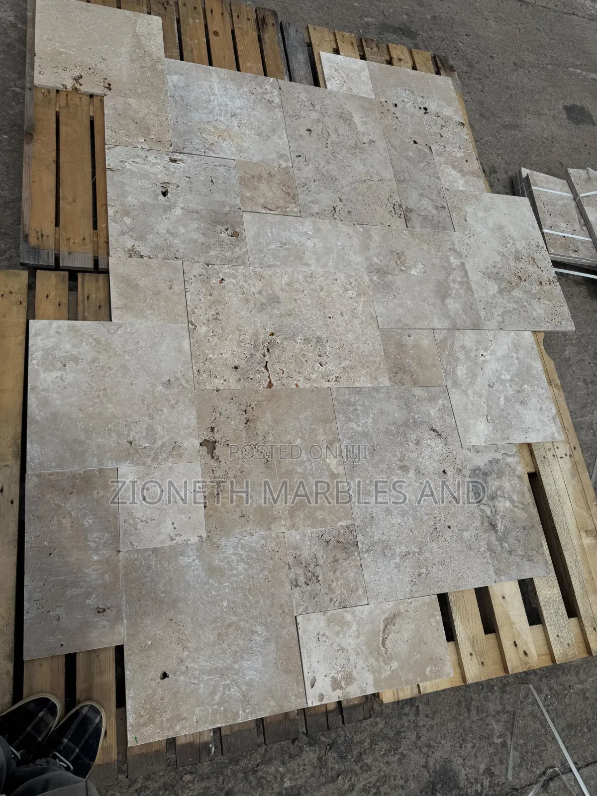 Spanish Travertine Marble Tiles