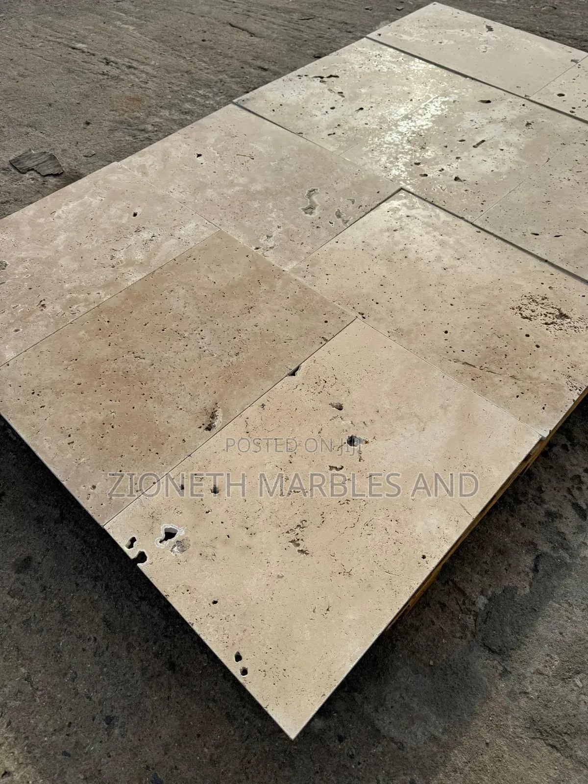 Spanish Travertine Marble Tiles