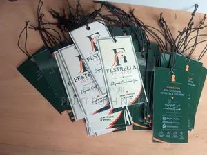 Fashion Label & Clothing Tag Printing in Lekki | Custom Hang Tags