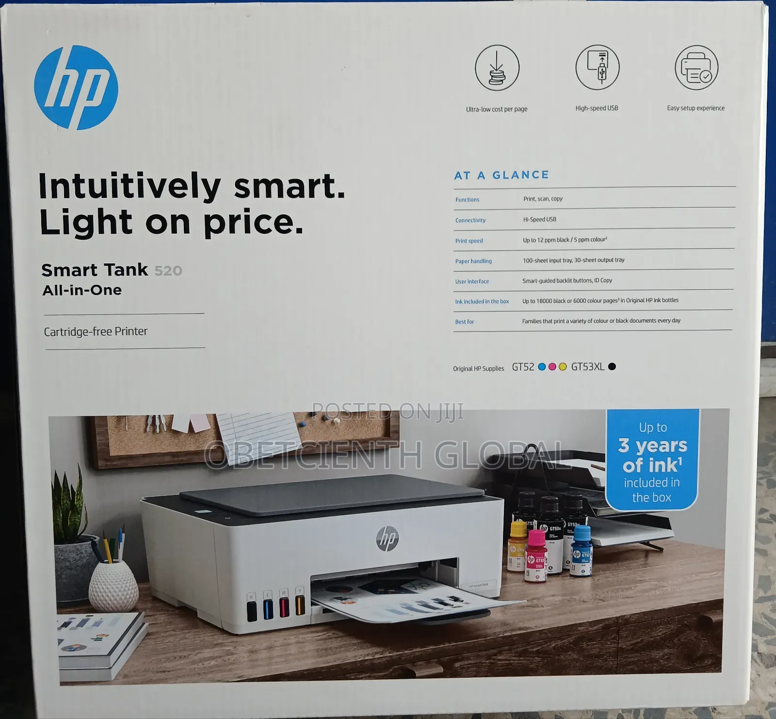 HP Smart Tank 520 Wireless Printer