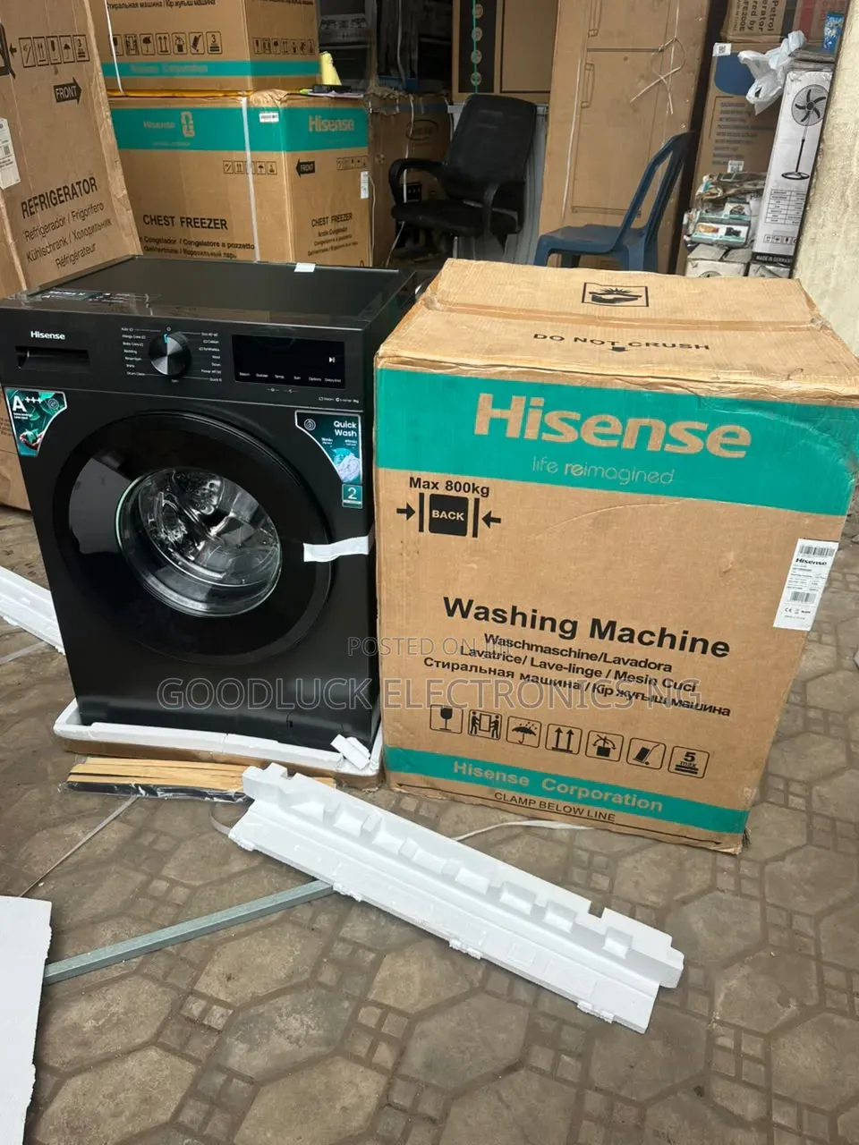 HISENSE 8KG Front Load Washing Machine