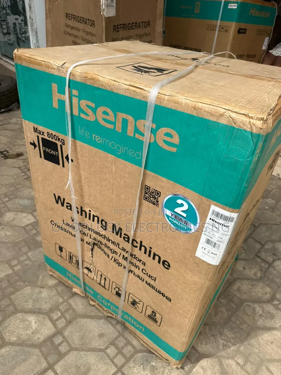 HISENSE 8KG Front Load Washing Machine