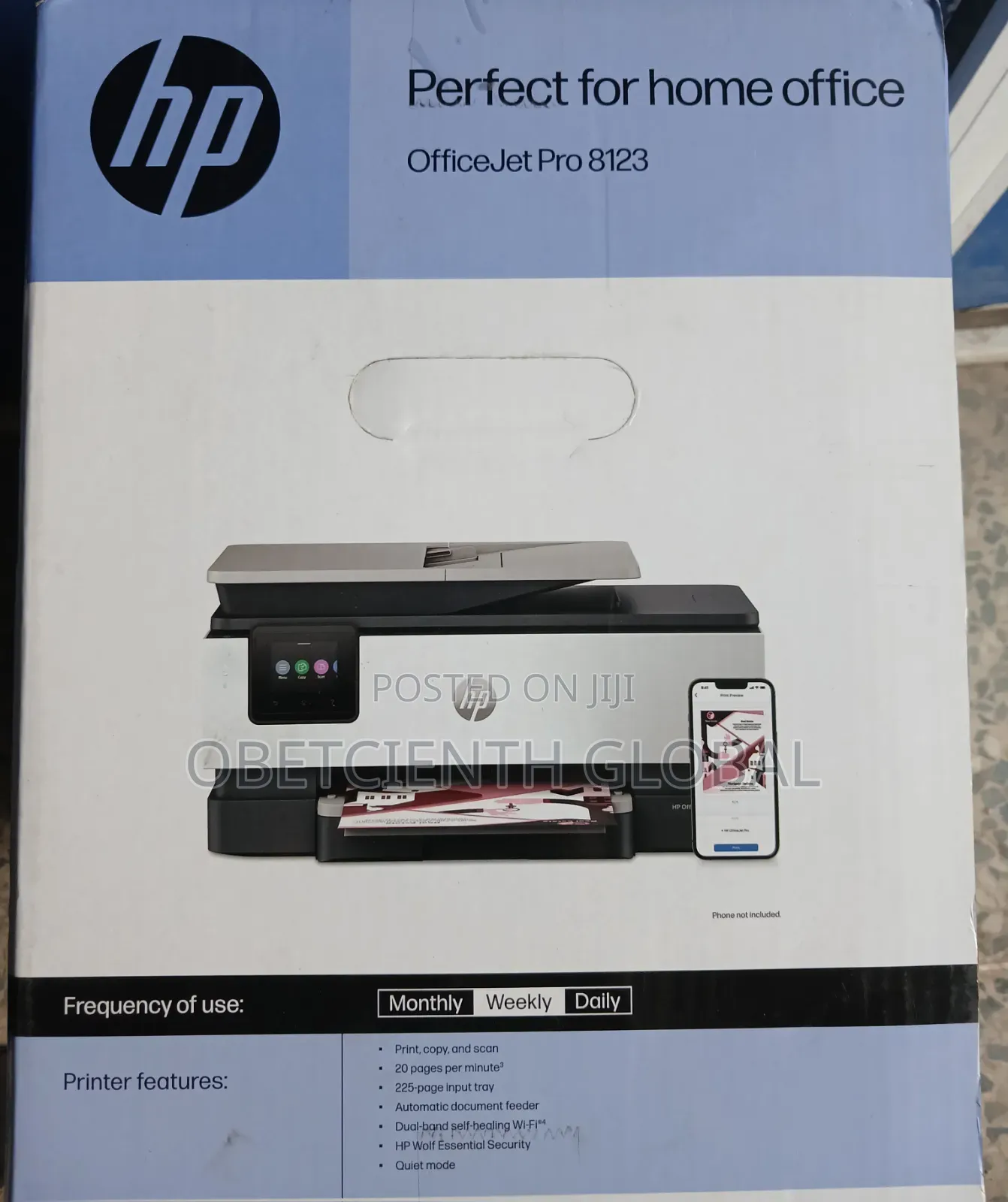 HP Office Jet Pro 8123 All in One Printer