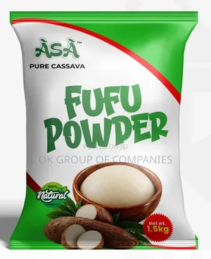Fufu Cassava Flour Packaging Nylons Printing Coys in Lagos Nigeria