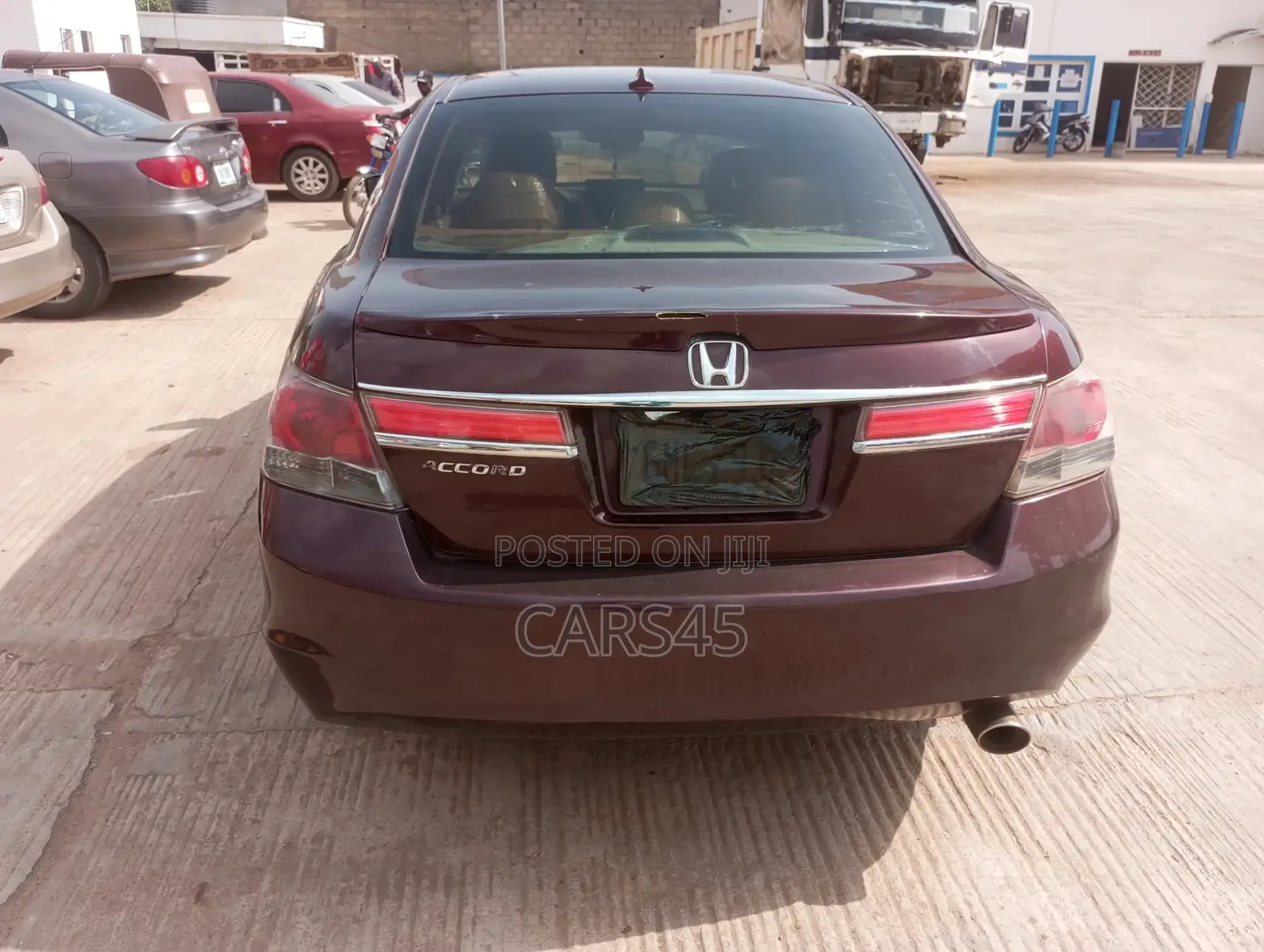 Honda Accord 2008 Red