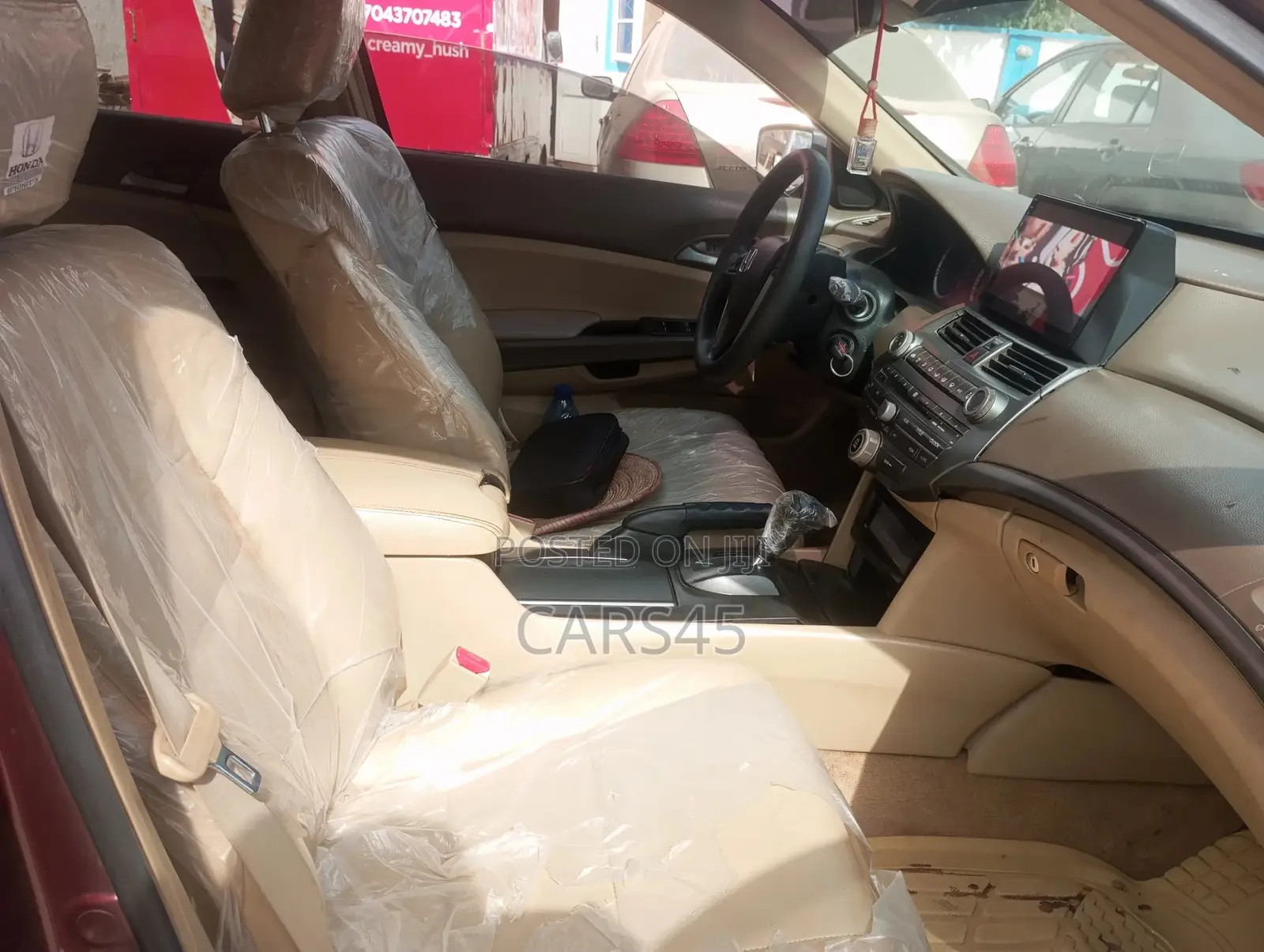 Honda Accord 2008 Red