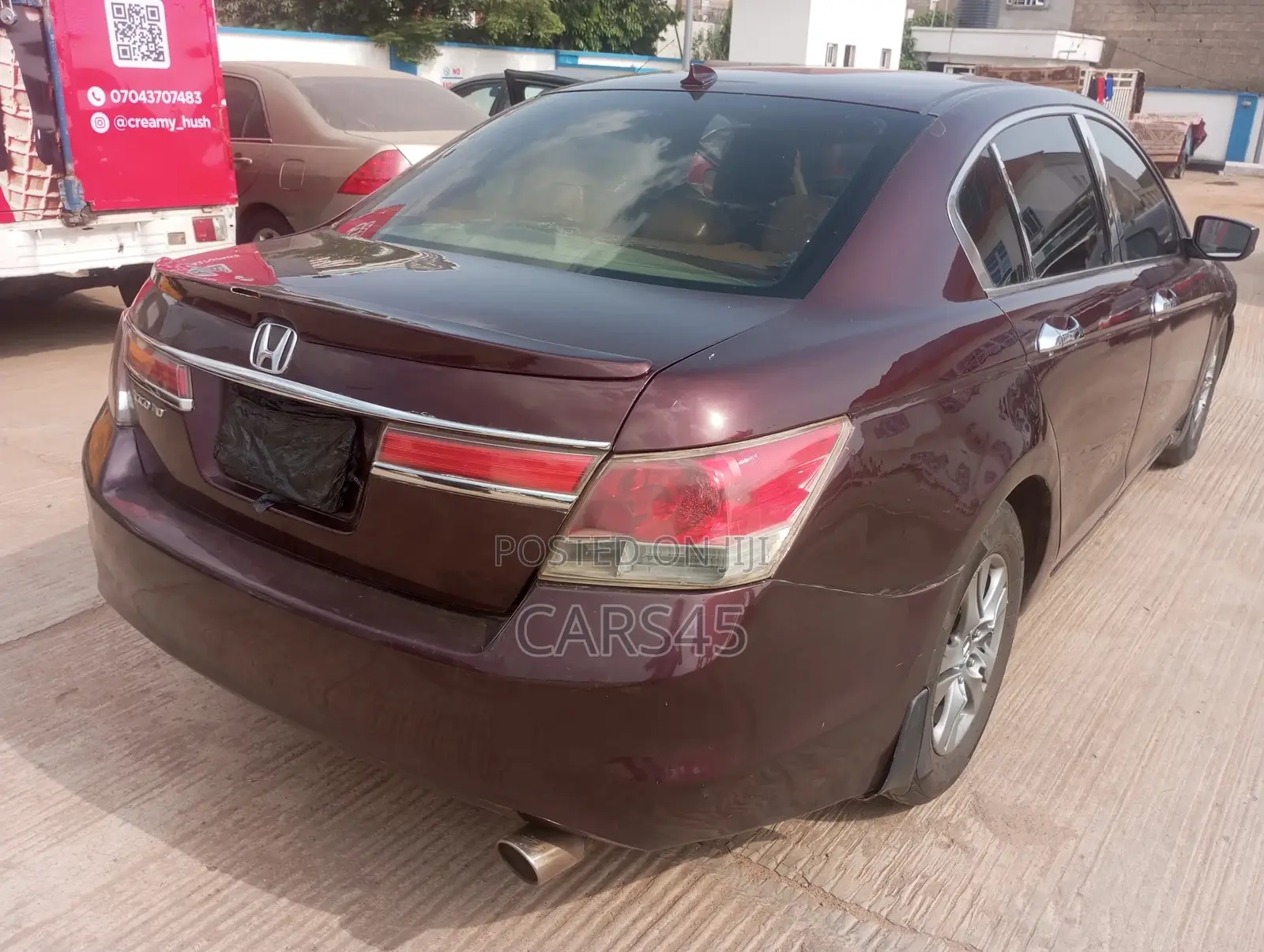 Honda Accord 2008 Red