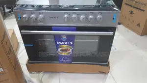Brand New Maxi F9E42G2 60x90 Pipe Gas Cooker + Oven Grey