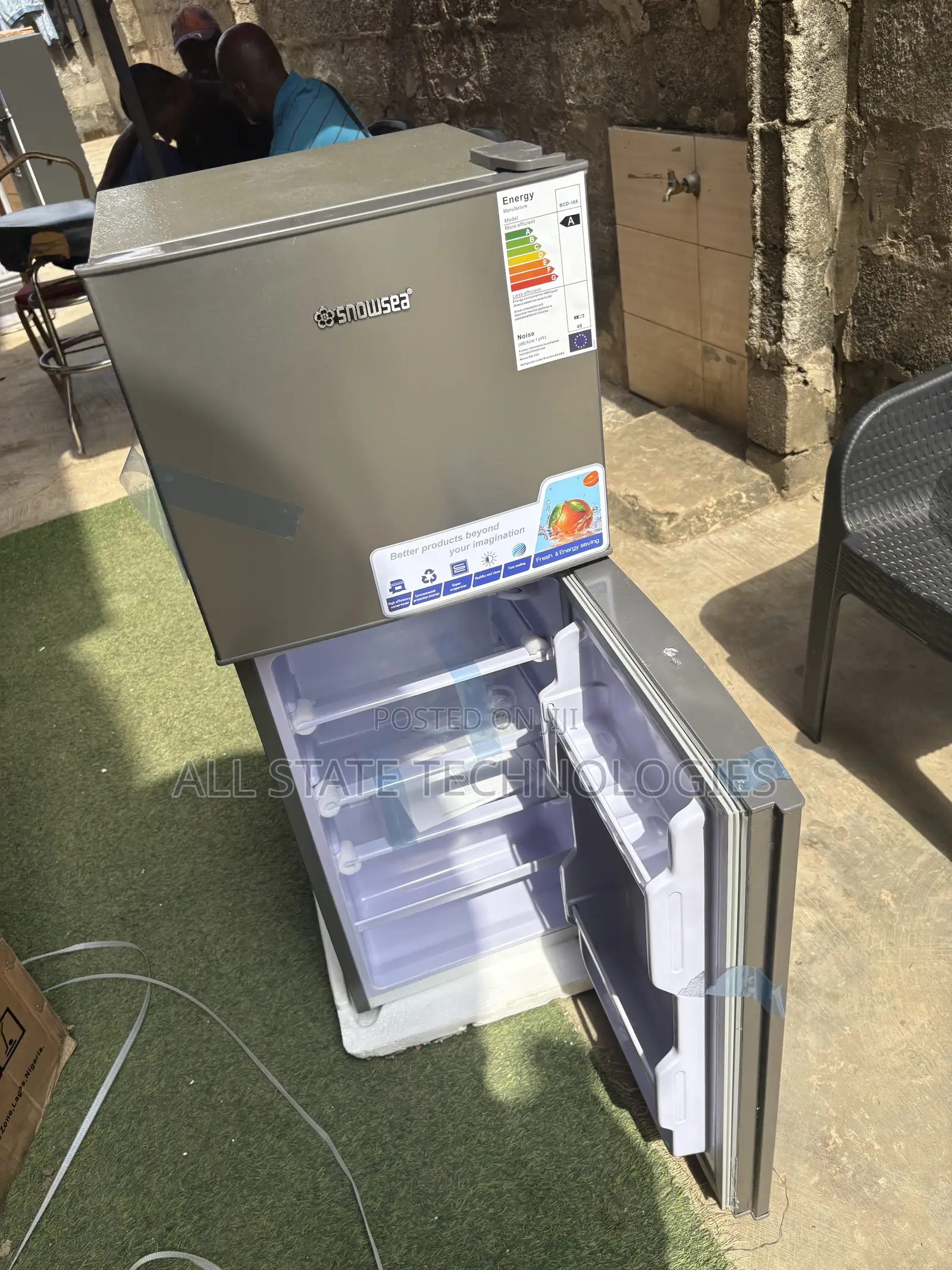 SNOWSEA BCD-166 Refrigerator for Daily Storage