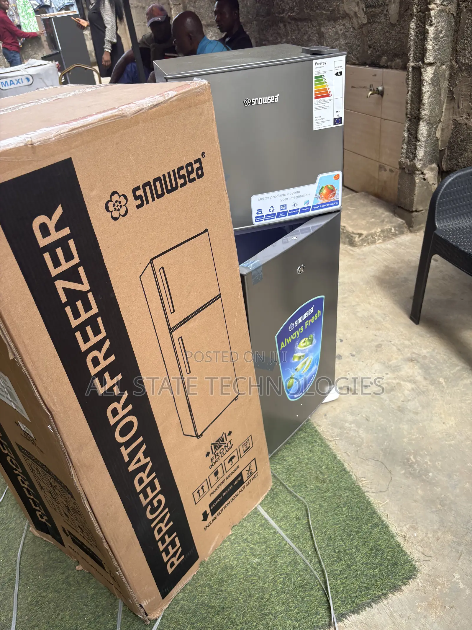SNOWSEA BCD-166 Refrigerator for Daily Storage