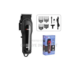 WMARK NG-122 Professional Rechargeable Hair Clipper With LED Display