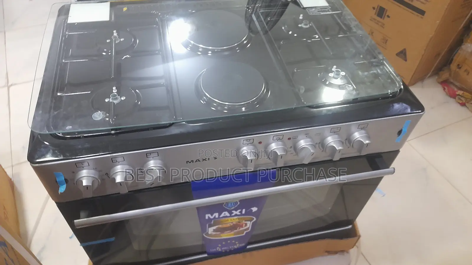 Maxi Cooker and Oven Model F9E42G2 6090 Pipe Grey