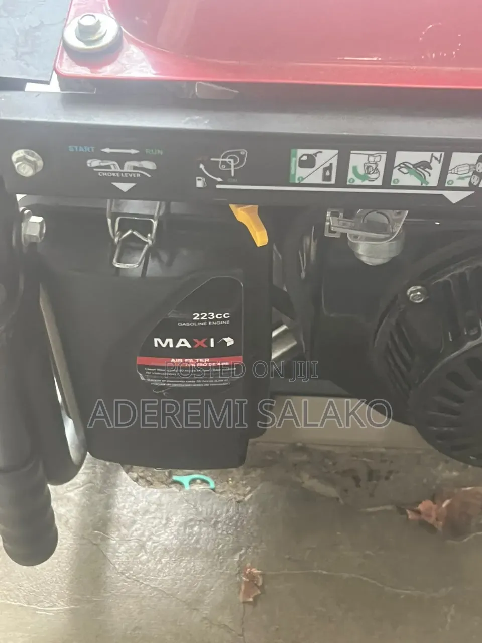 MAXI E33KWH 3.5kVA Portable Gasoline Generator (Key Start & Wheels)