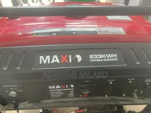 MAXI E33KWH 3.5kVA Portable Gasoline Generator (Key Start & Wheels)