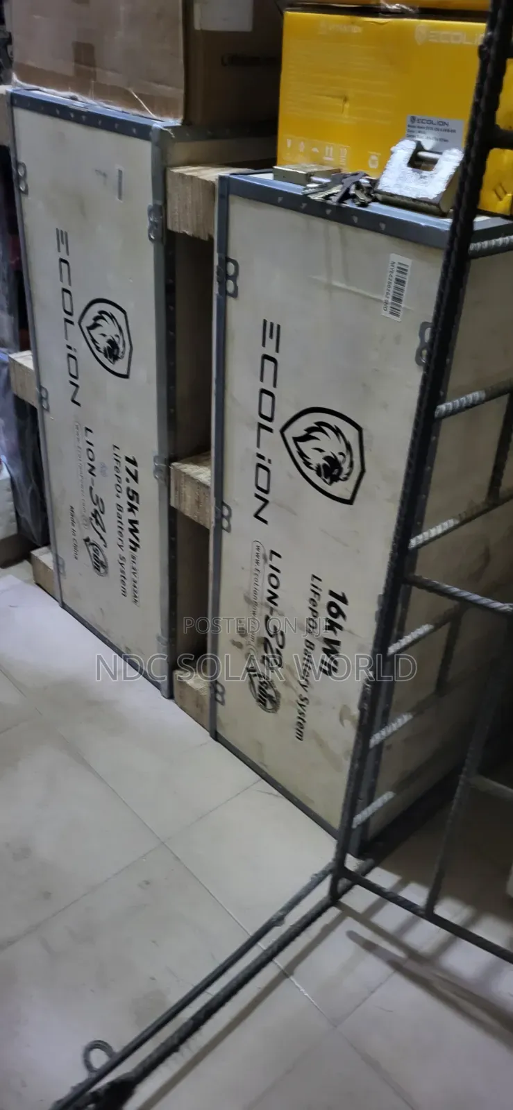 16wecolin Solar Lithium Iron Battery 25,6v