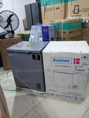 SCANFROST Deep Freezer for Domestic Grocery Preservation