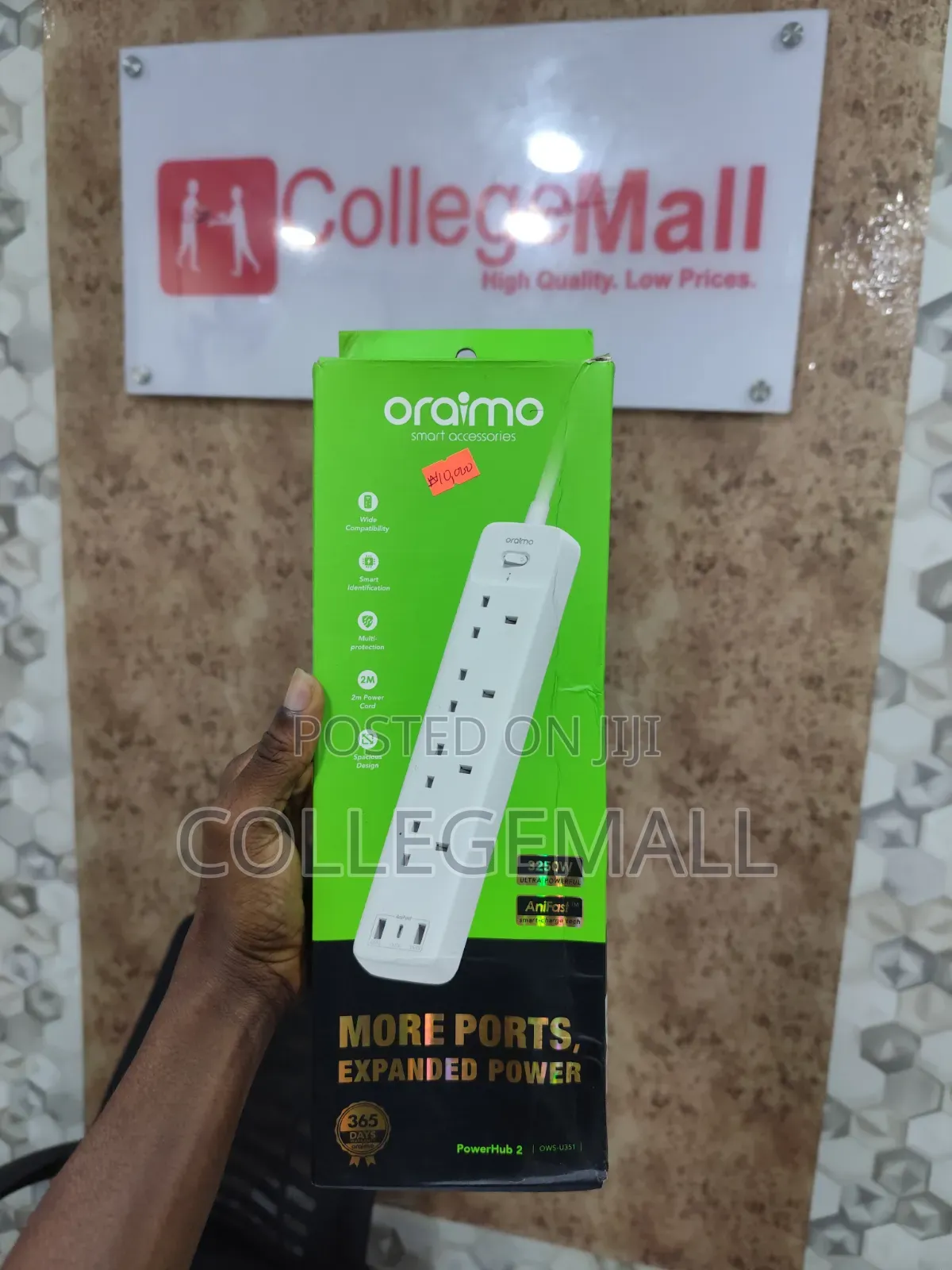 Oraimo PowerHub 2 Socket