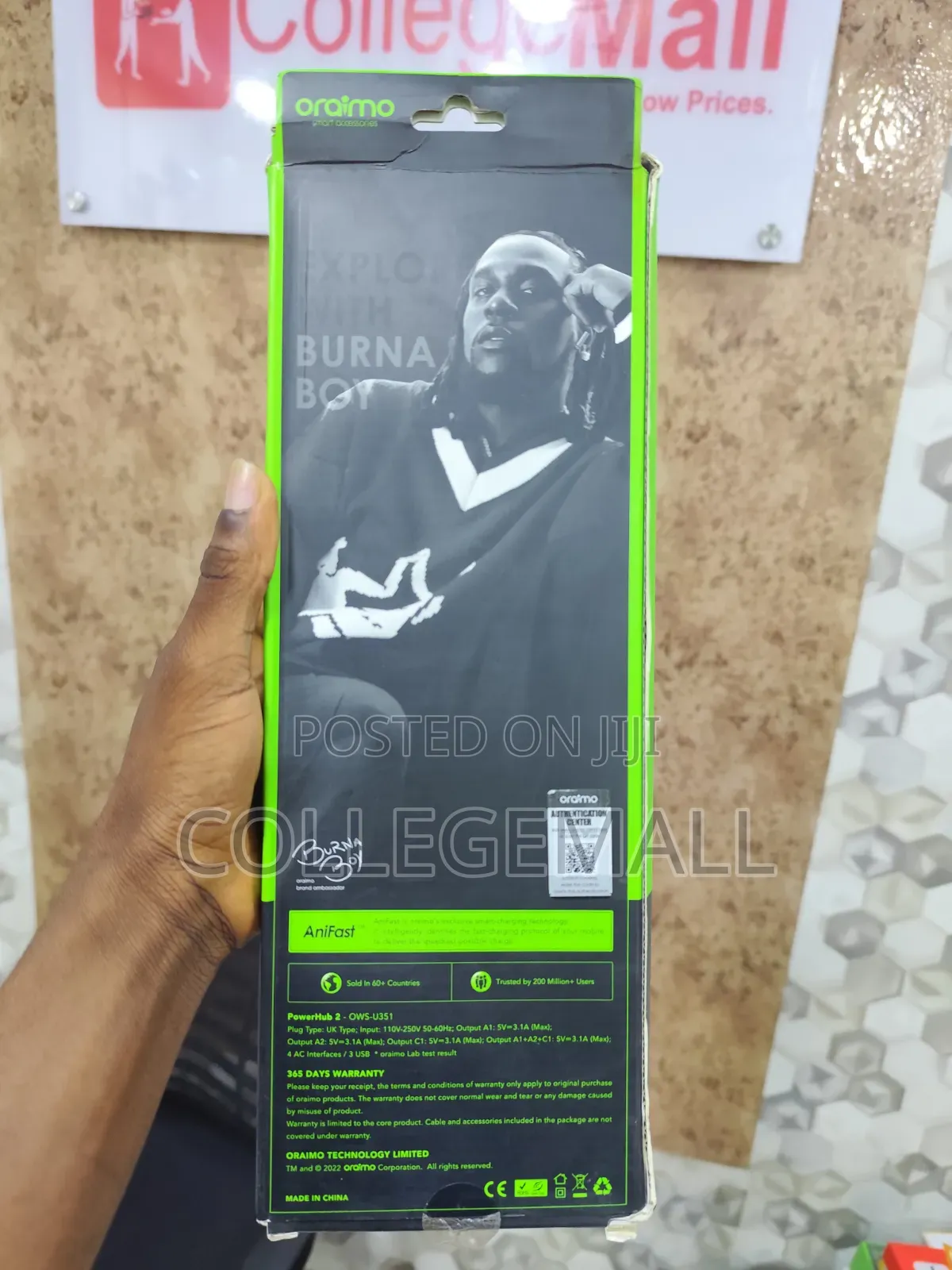 Oraimo PowerHub 2 Socket
